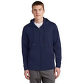 Adult Sport-Tek  Sport-Wick Fleece Full-Zip Hooded Jacket